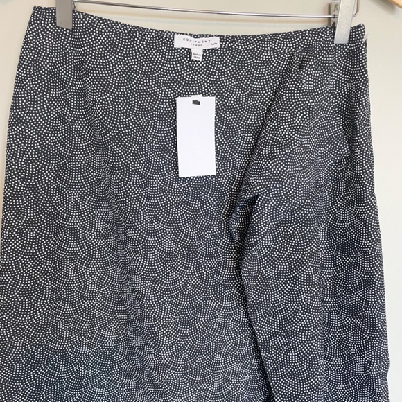 NWT Equipment Climmie Ruffle Midi Skirt with Slit size M - Picture 8 of 12